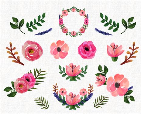 Free Floral Clip Art, Download Free Floral Clip Art png images, Free ...