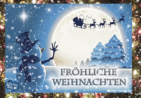 Weihnachtsbilder: Frohe Weihnachten - Schöne Weihnachtsbilder kostenlos