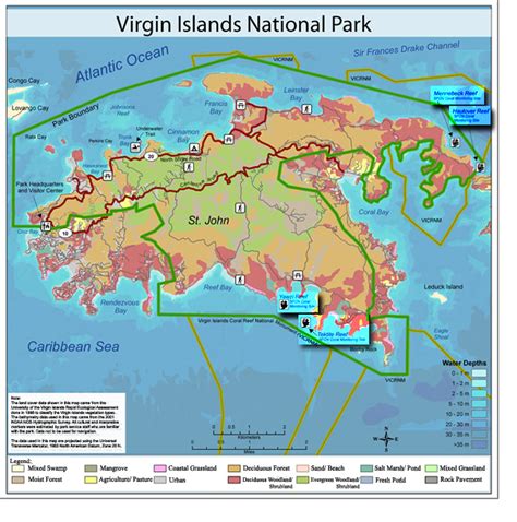 Camping & Maps & Trails - Virgin Islands National Park