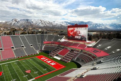 Utah Athletics Unveils Plans for Expanded Rice-Eccles Stadium - Block U