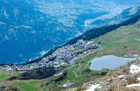 Bettmeralp Village Summer View (Switzerland) Stock Photo - Image of rural, landscape: 30174262