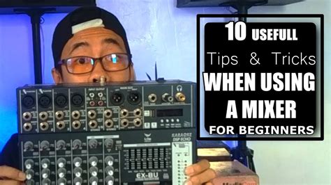 10 MIXER Tips & Tricks FOR BEGINNERS - HOW TO SETUP MIXER PROPERLY ...