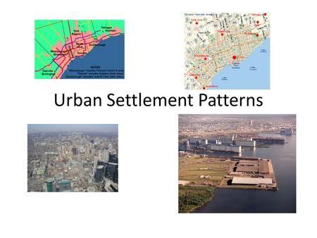 Urban Settlement Patterns> | Central business district, Washington metro, Urban planning