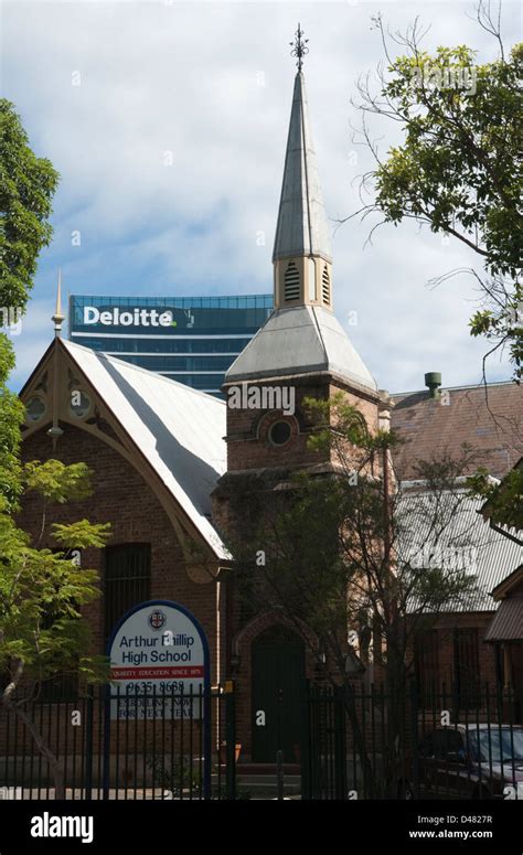 Arthur Phillip High School in Parramatta Stock Photo - Alamy