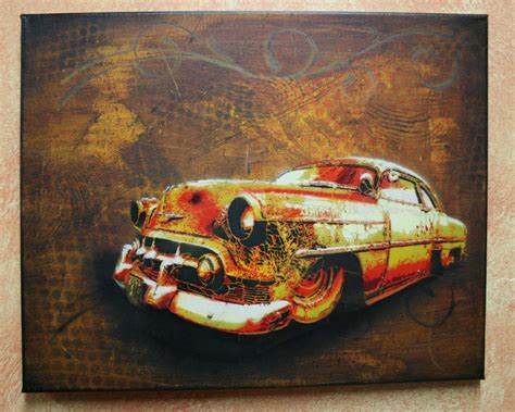 Rusty Car canvas by Tony231 on DeviantArt