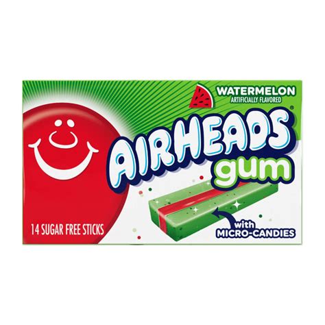 Airheads Gum Watermelon 14 Sticks | American Candy Store Australia