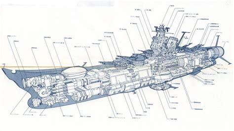 Yamato from the Inside Out | CosmoDNA Spaceship Interior, Spaceship Art, Cyberpunk Armor ...