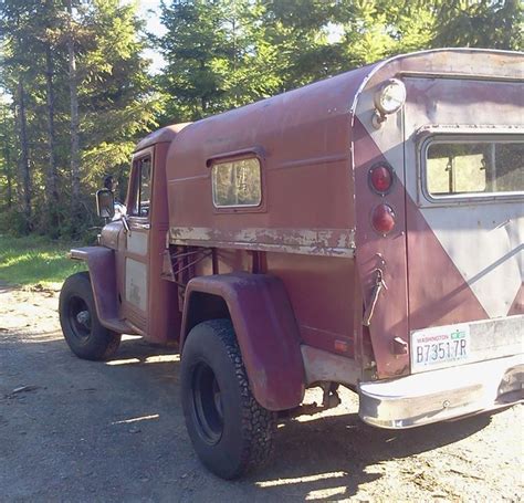 243 best Vintage Classic Truck Campers images on Pinterest | Vintage trailers, Vintage campers ...