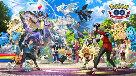 Pokemon Go Fourth Anniversary Art Teases Gen 6 Pokemon And Mega ...