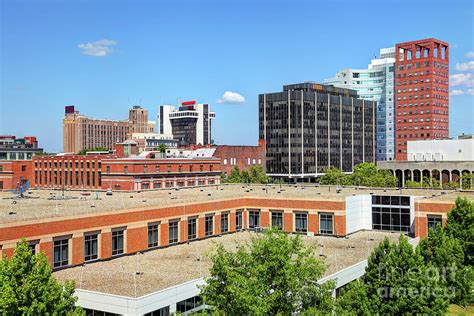 Downtown Bridgeport Connecticut Photograph by Denis Tangney Jr - Pixels