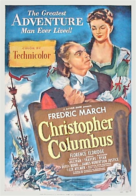 Full cast of Christopher Columbus (Movie, 1949) - MovieMeter.com