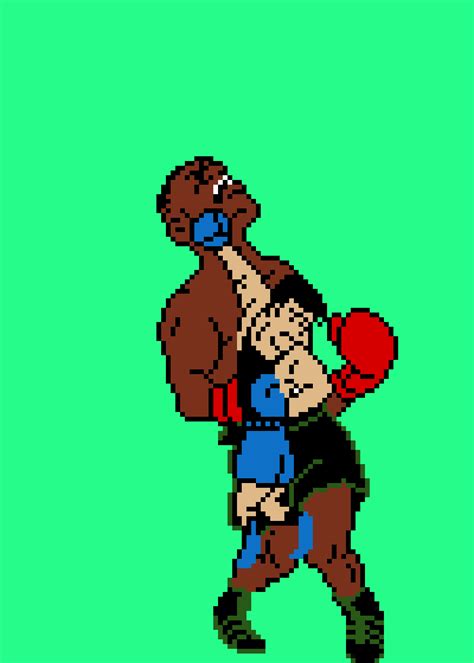 Editing Little Mac vs Mike Tyson! - Free online pixel art drawing tool - Pixilart