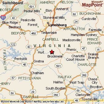 Where is Long Island, Virginia? see area map & more