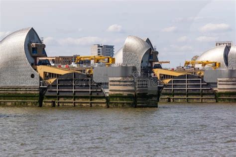 The Thames Flood Barrier editorial photo. Image of thames - 280301116