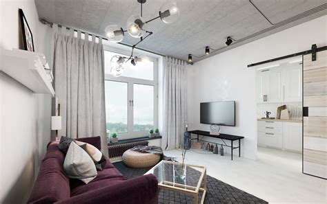 Small Apartment Design With Scandinavian Style That Looks Charming ...