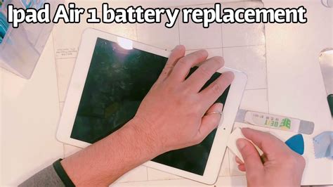 iPad Air 1 battery replacement. How to replace battery on iPad Air 1 generation? # ...