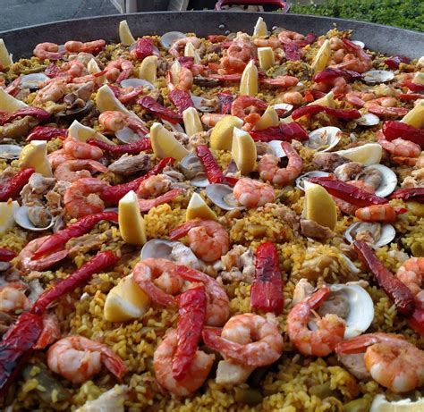 Seafood Paella (Paella De Marisco) - Real Paella Catering