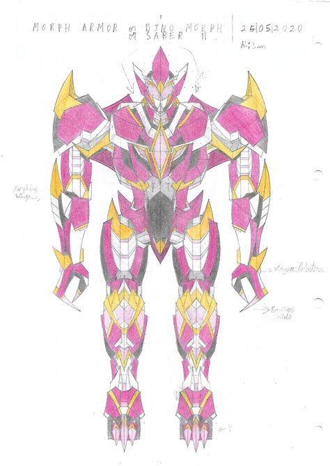 Power Ranger Mighty Morphin Pink Zord by YellenAmaro on DeviantArt