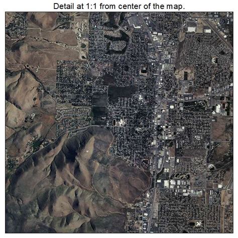 Aerial Photography Map of Carson City, NV Nevada