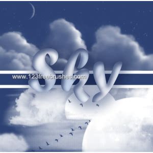 Sky | Brushes Adobe Photoshop | 123Freebrushes