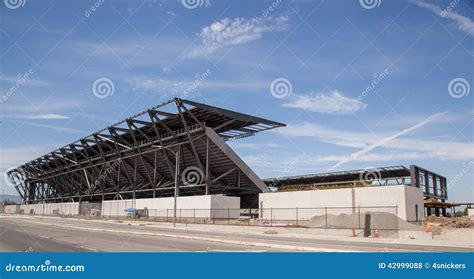 Soccer Futbol Stadium Construction Stock Photo - Image of futbol ...