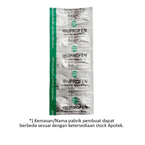 Ibuprofen 200 Mg Obat Apa - Homecare24