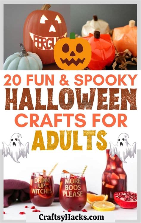 20 Fun Halloween Crafts for Adults - Craftsy Hacks