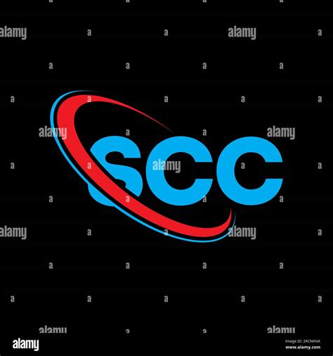 SCC logo. SCC letter. SCC letter logo design. Initials SCC logo linked with circle and uppercase ...