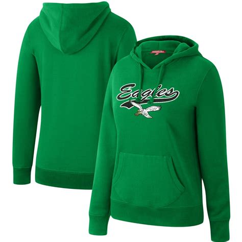 Philadelphia Eagles Mitchell & Ness Women's Winning Team Pullover ...