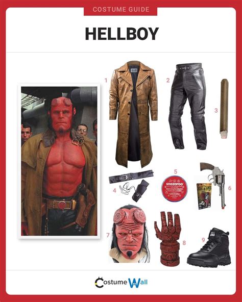 Dress Like Hellboy Costume | Halloween and Cosplay Guides