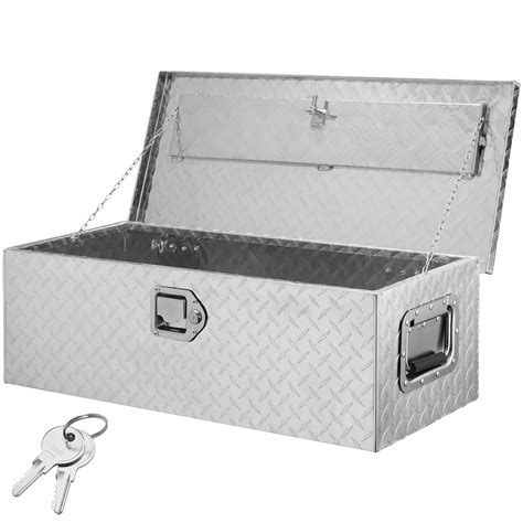 Heavy Duty Aluminum Truck Bed Tool Box, 30"x13"x9.6", Silver for sale ...