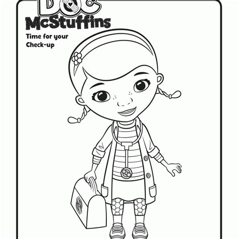 Doc Mcstuffins Coloring Pages - Coloring Home