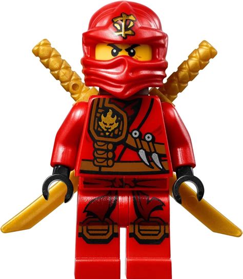 New LEGO Minifig KAI ZX 2 Ninja Swords Ninjago 9441 Red Minifigure LEGO Minifigures ...