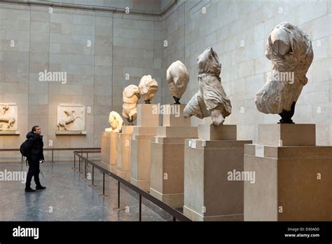 The Elgin Marbles in the British Museum, London Stock Photo - Alamy