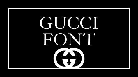 Gucci Font Free Download