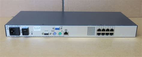 Dell PowerEdge 180AS 8-Port KVM Over IP Console Switch W7940 520-376-003