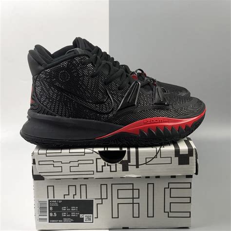 Nike Kyrie 7 Black Red For Sale – The Sole Line