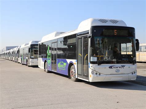 31 Higer CNG Buses Exported to Israel | Bus-News