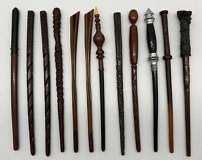 Lot Of 12 Noble Collections HARRY POTTER Mystery Wands - Wizard | eBay