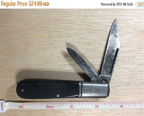 CLEARANCE Vintage Old Pocket Knife Barlow Camco by HeetersHaven