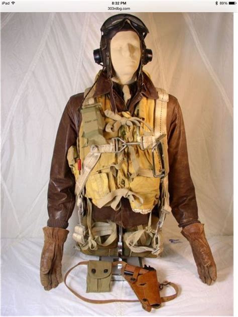 World War Two fighter pilot uniform #aviationpilotinspiration (avec images) | Militaire, Pilotes ...