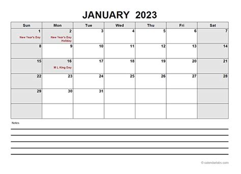 2023 Monthly Calendar Printable Pdf | Get Calendar 2023 Update