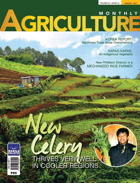 Agriculture-January 2017 Magazine - Get your Digital Subscription