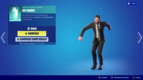 Fortnite: nuevo gesto/baile Get Griddy - YouTube