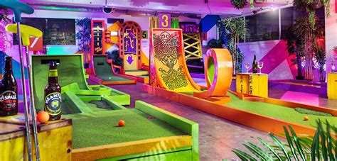 Crazy Golf in South London | Indoor Mini Golf Venue in Peckham