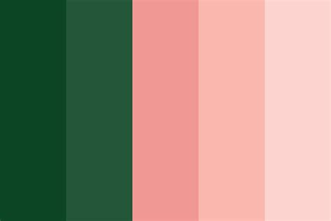 KAF0001 Emerald and Pink Color Palette | Color palette pink, Green bedroom colors, Emerald green ...