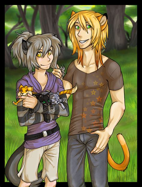 Graystripe and Firestar by AddictionHalfWay on DeviantArt