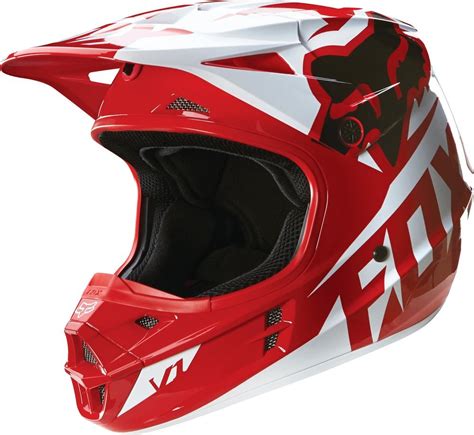 $169.95 Fox Racing V1 Race DOT Helmet #234762