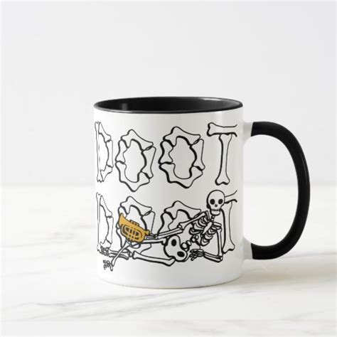 Doot Doot Skeleton Mug | Zazzle.com