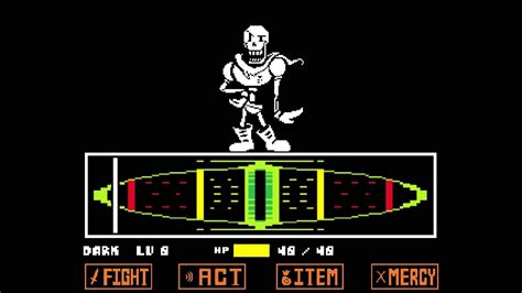 Undertale. Papyrus Fight, Genocide Run. - YouTube